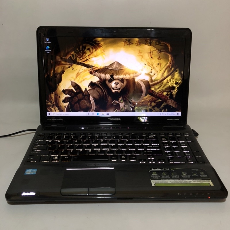 Laptop Gaming Editing - Toshiba S P755 - Core i7 8Core - Ram 8 Ssd 256 GB