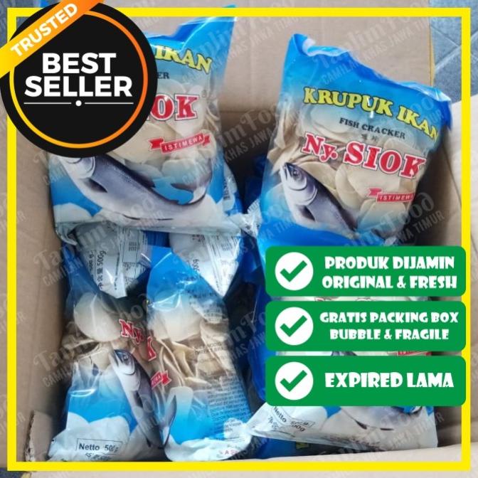 

Ny. Siok - Krupuk Kerupuk Ikan / Fish Cracker 500gr