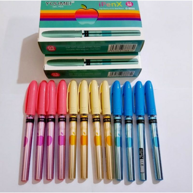 

PULPEN GEL PEN IPENX (12 PCS)