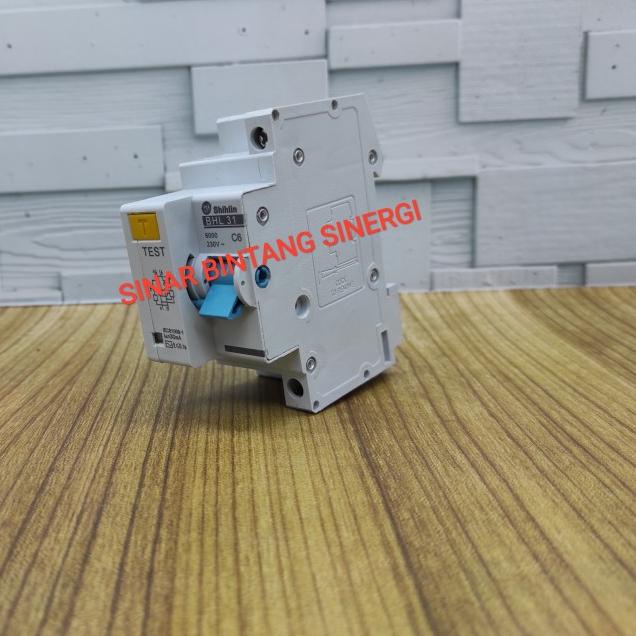 ELCB/RCCB SHIHLIN 1P+N 6A 30mA