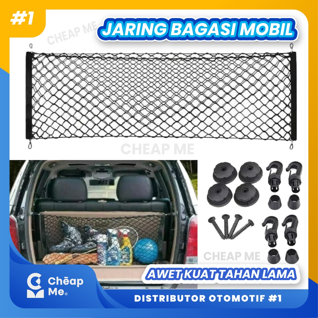 Jaring Bagasi Mobil / Jala Bagasi Mobil / Cargo Net / CARGONETT / Net Cargo