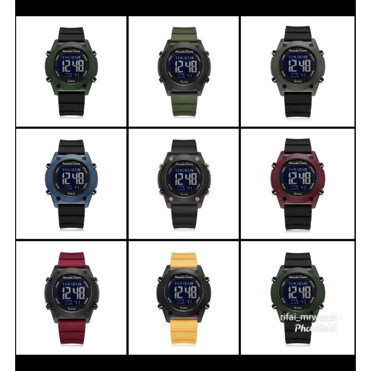 JAM TANGAN ALEXANDRE CHRISTIE COWOK AC 9376 ORIGINAL