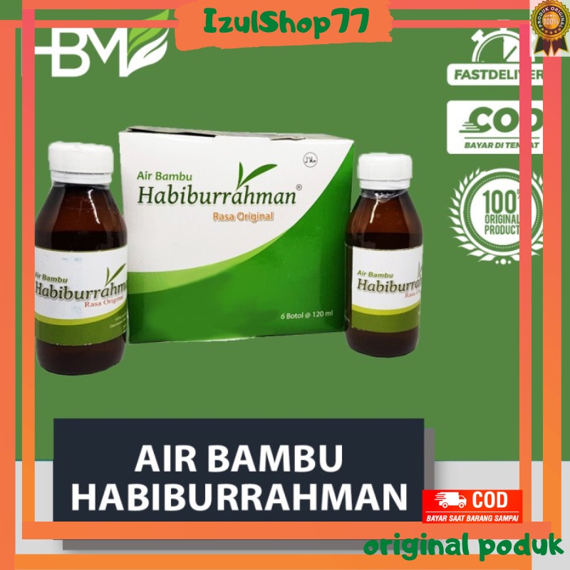 

Air Bambu Habiburrahman / Air Ruas Bambu Alami Habiburahman 120 ml ( Air Kesehatan )