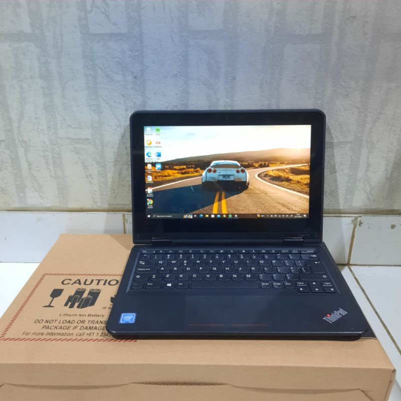 Notebook Lenovo Thinkpad Yoga 11e, (Touchscreen) Tablet, Bisa Jadi Tablet, Layar Flip, Celeron-N3150