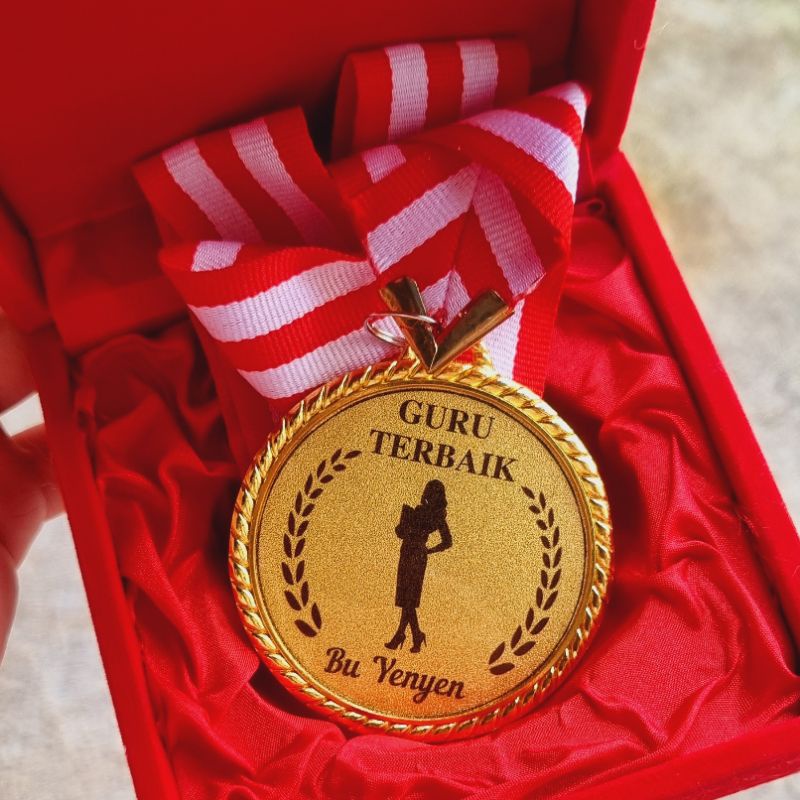 Medali Guru / Kado Guru / Hadiah Teacher Day