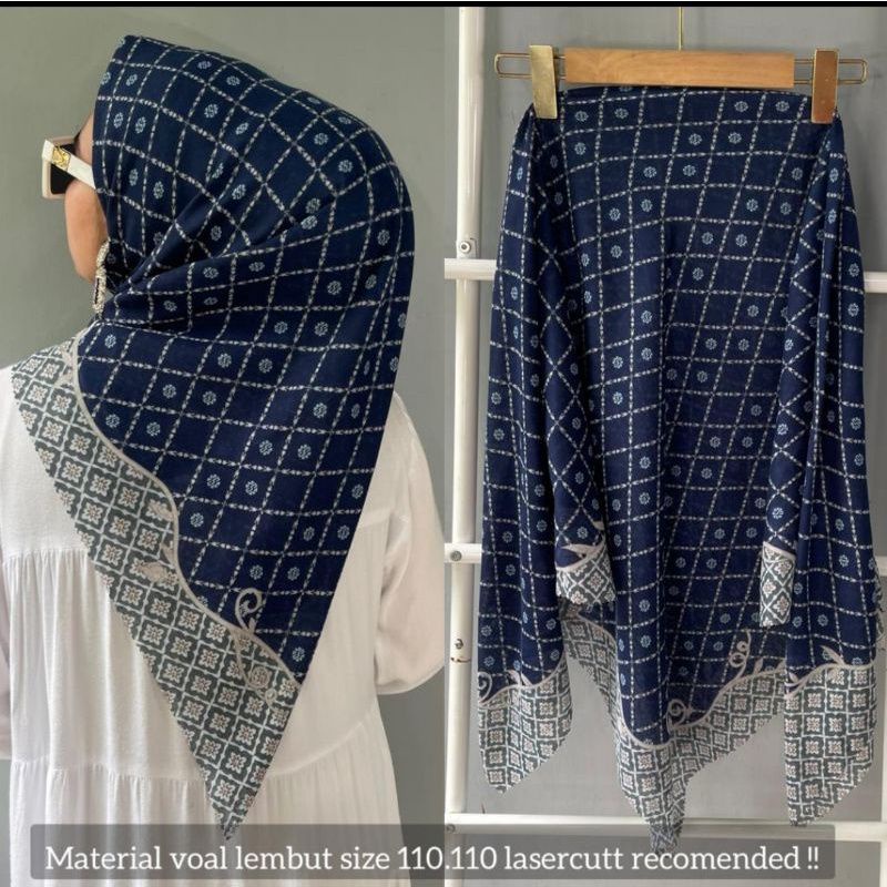 VOAL MOTIF/VOAL DEEKA/DEEKA MOTIF/HIJAB SEGIEMPAT