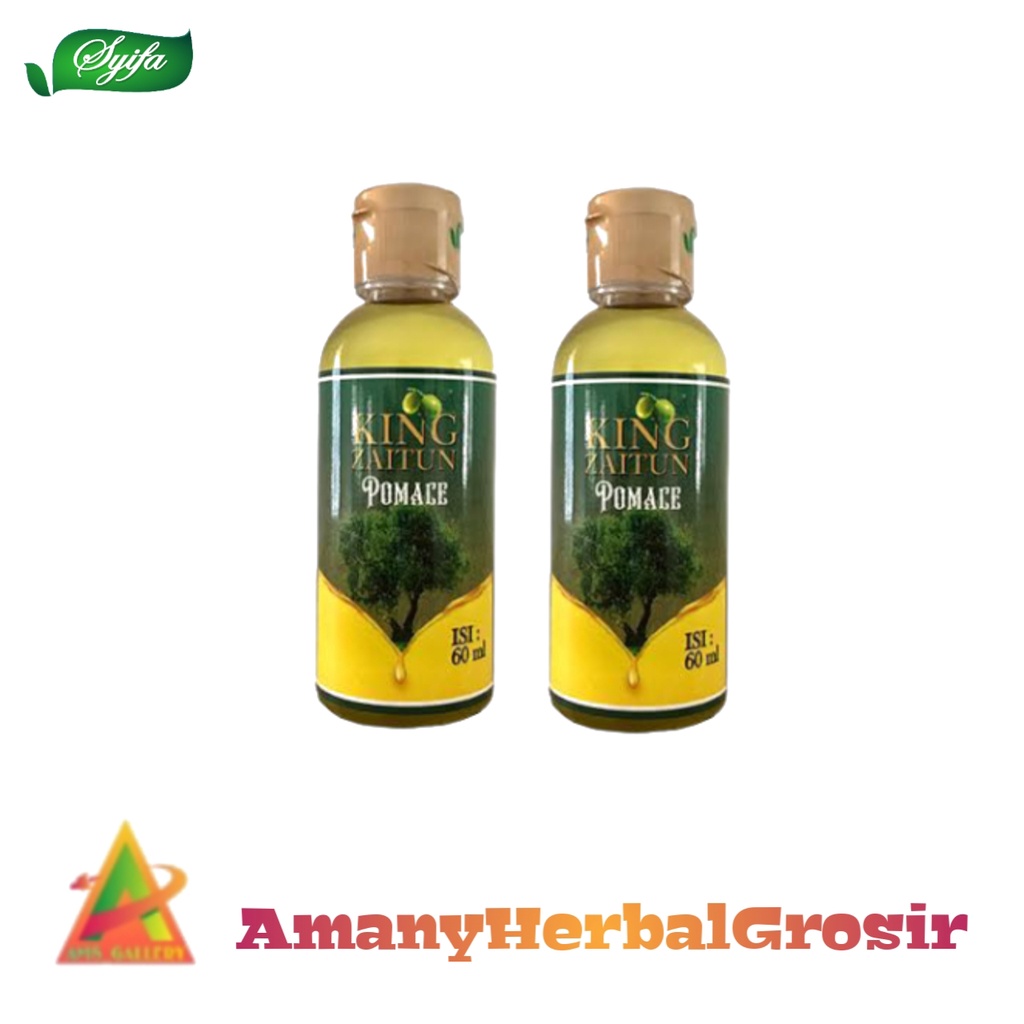 

Minyak zaitun Pomace - KING ZAITUN POMACE 60 ML Original