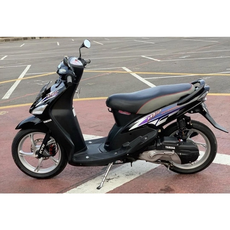 STIKER STRIPING MIO SPORTY 2003 HITAM