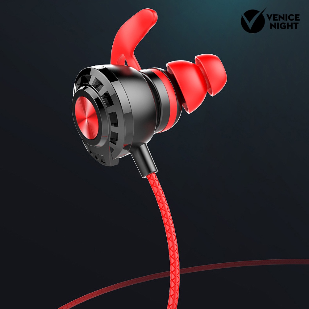 (VNEP) (Berkabel) G16 Headphone Gaming Bass Berat Universal dengan Mikrofon Ganda