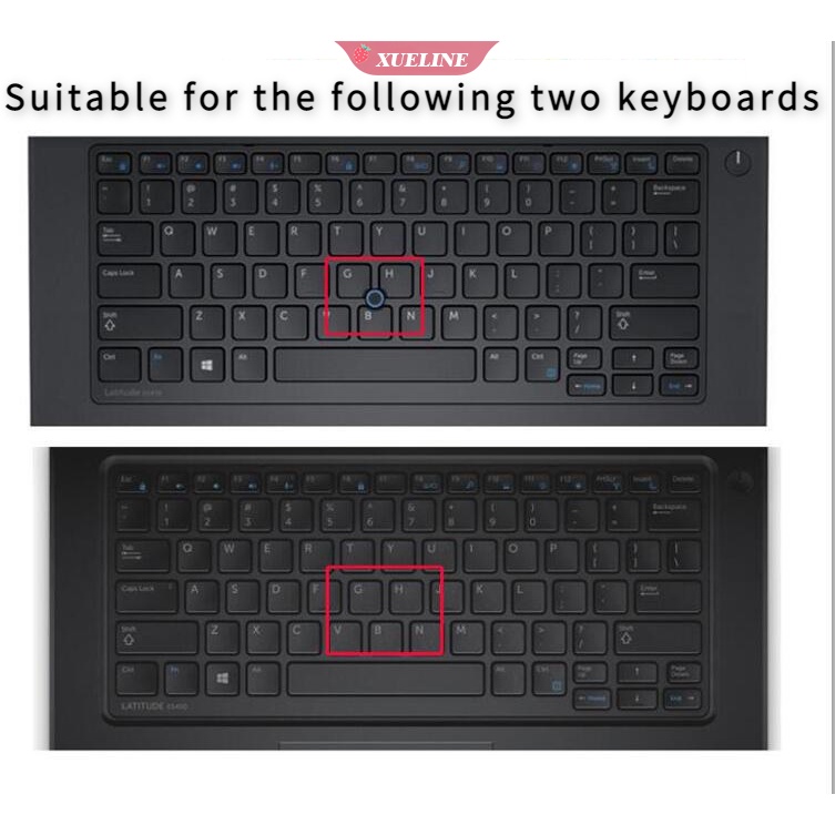 Dell Latitude E5450 E5470 E5480 E5490 E7450 E7470 E7490 14 &quot;cover Pelindung keyboard laptop Bahan Silikon