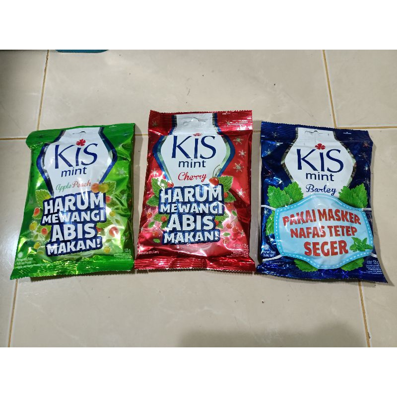 

Permen kiss mint