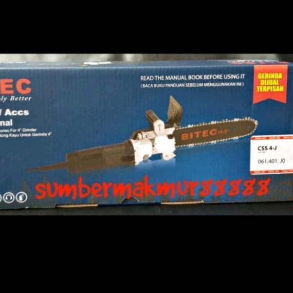 acesories gerinda chainsaw merk bitec css 4-j