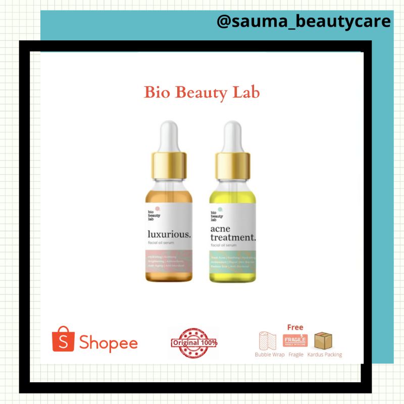 Jual bio beauty lab luxurious facial oil serum bio beauty lab acne