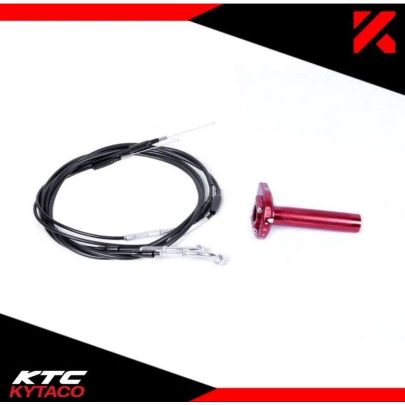 Gas spontan ktc kytaco Tx2 New model Bonus handgrip Set Gas spontan ktc Universal motor