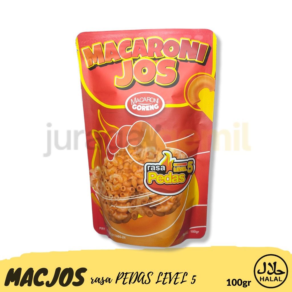 

NEW !! PROMO CEMILAN VIRAL MACARONI JOS RASA PEDES 100gr