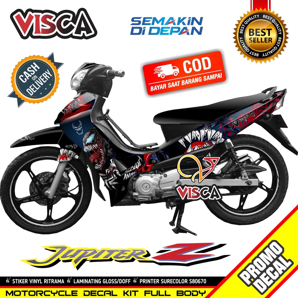 Decal Jupiter Z Burhan Full Body Stiker Jupiter Z Burhan Full Body Striping Jupiter Z Burhan Variasi