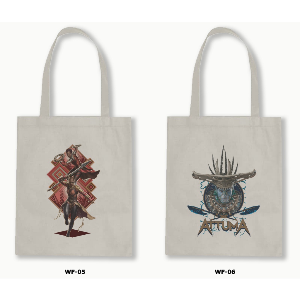 TOTE BAG BLACU  - WAKANDA FOREVER / BLACK PANTHER / MARVEL