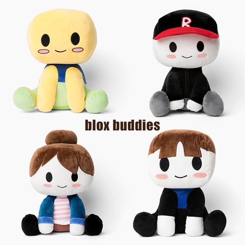 New 20cm  Blox Buddies Plush Toy Soft Stuffed Hug Doll Kids Baby Gifts Birthday Xmas