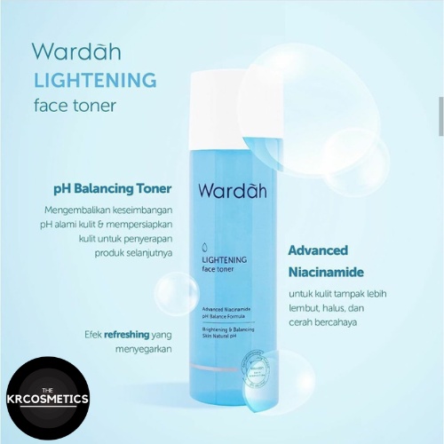 Wardah Lightening Face Toner Hydrating toner 125 ml