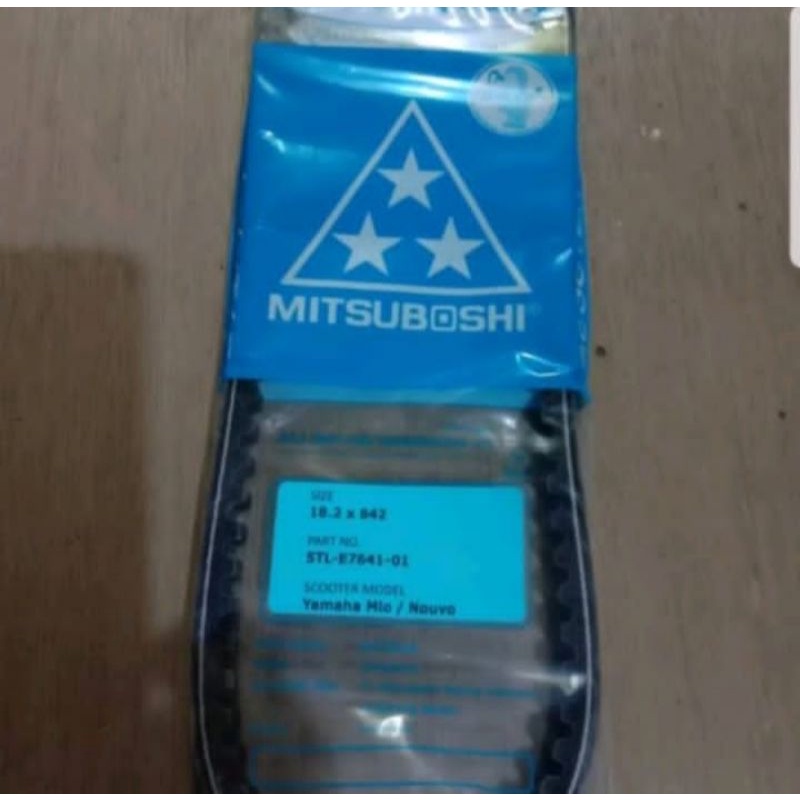 Van Belt Mitsuboshi Mio Mio Soul Nouvo Hitam Kualitas Terbaik