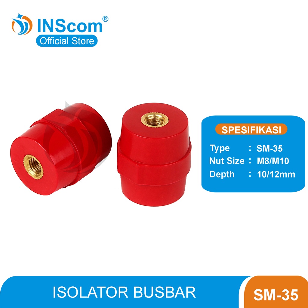 ISOLATOR BUSBAR HOLDER SM 35 / INSULATOR BUSBAR SM 35 INSCOM