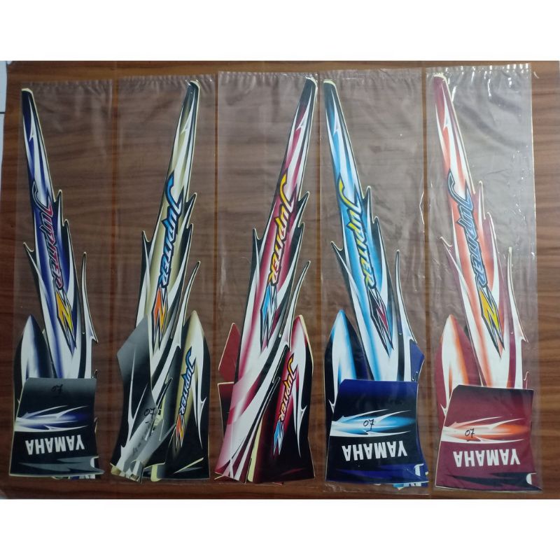 Striping stiker yamaha jupiter z burhan 2007