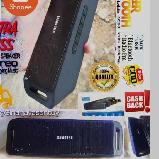 SPEAKER BLUETOOTH SAMSUNG EXTRA BASS KUALITAS SUPER TERBAIK