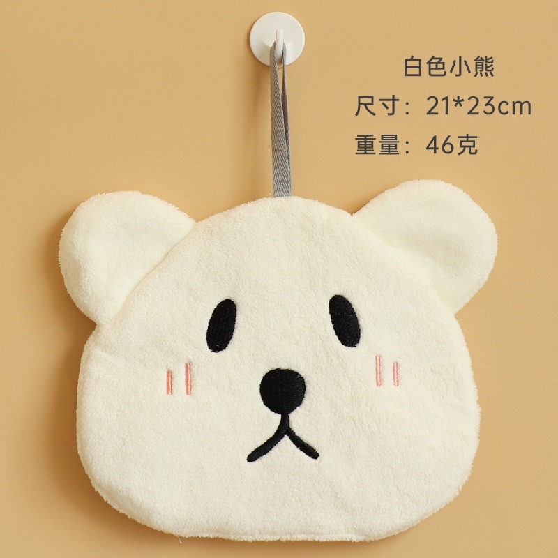 PREMIUM BEAR HAND TOWEL / LAP TANGAN SERBAGUNA / HANDUK TANGAN GANTUNG KARAKTER / HAND DRYING TOWEL / LAP DAPUR