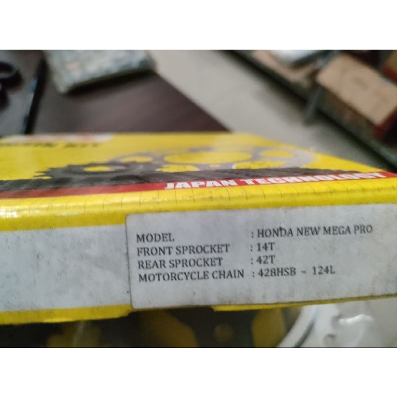 sss gear set megapro mono