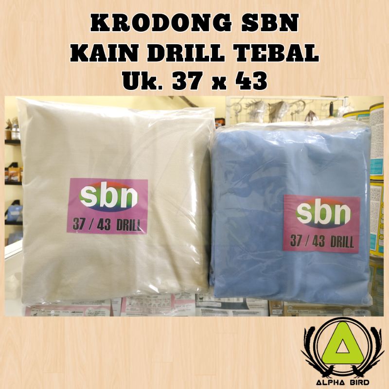 Krodong sangkar nepak 37x43 SBN Kain Drill