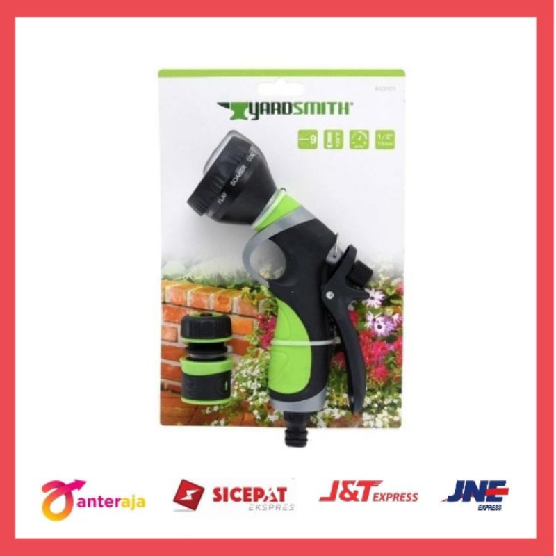 Sprayer Taman / Yardsmith Kepala Selang Sprayer Nozzle 9 Pattern