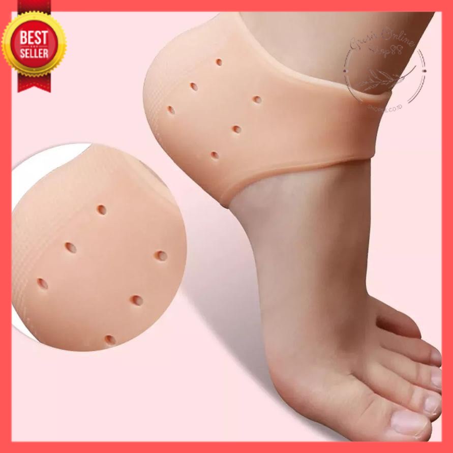 GOS C104 - Silikon Pelindung Tumit Kaki / Pelindung Tumit Kaki isi 2 Pcs / Insole Silikon Elastis