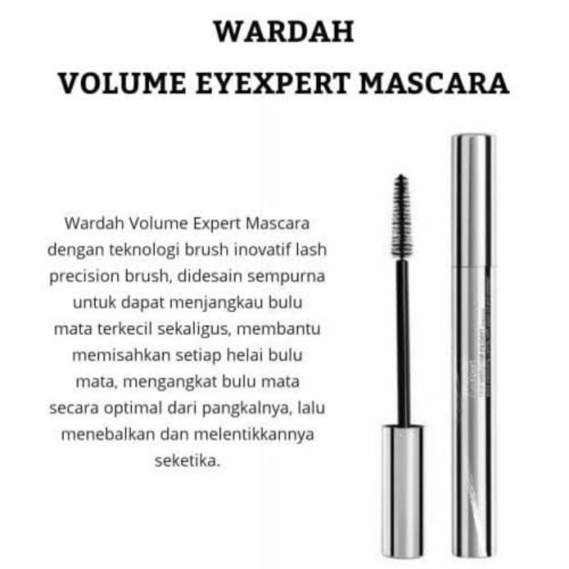 WARDAH EYEXPERT THE VOLUME Expert MASCARA