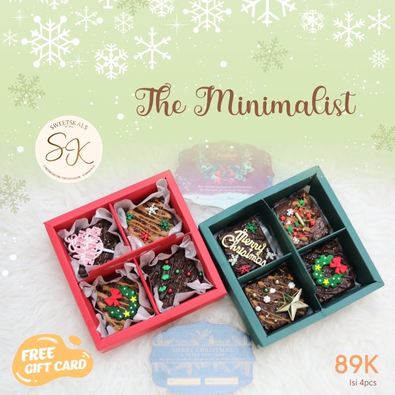 

HAMPERS NATAL BROWNiES MINI