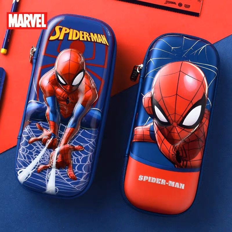 

Kotak Pensil 3D Cowok Tempat Pensil Anti Air Spiderman Superhero Marvel