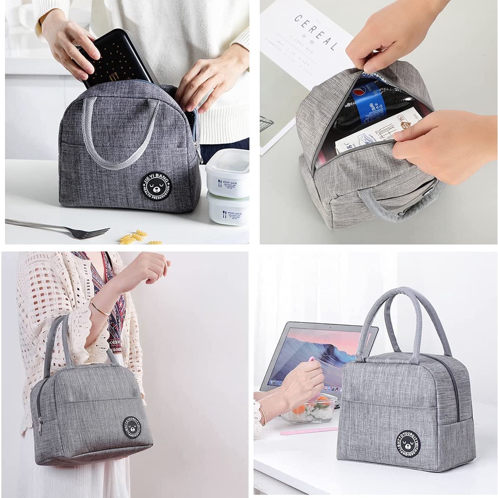 TAS BEKAL BRIVILAS Lunch Bag / Box Cooler insulated Makanan Anak Murah Impor - MIKHAMART