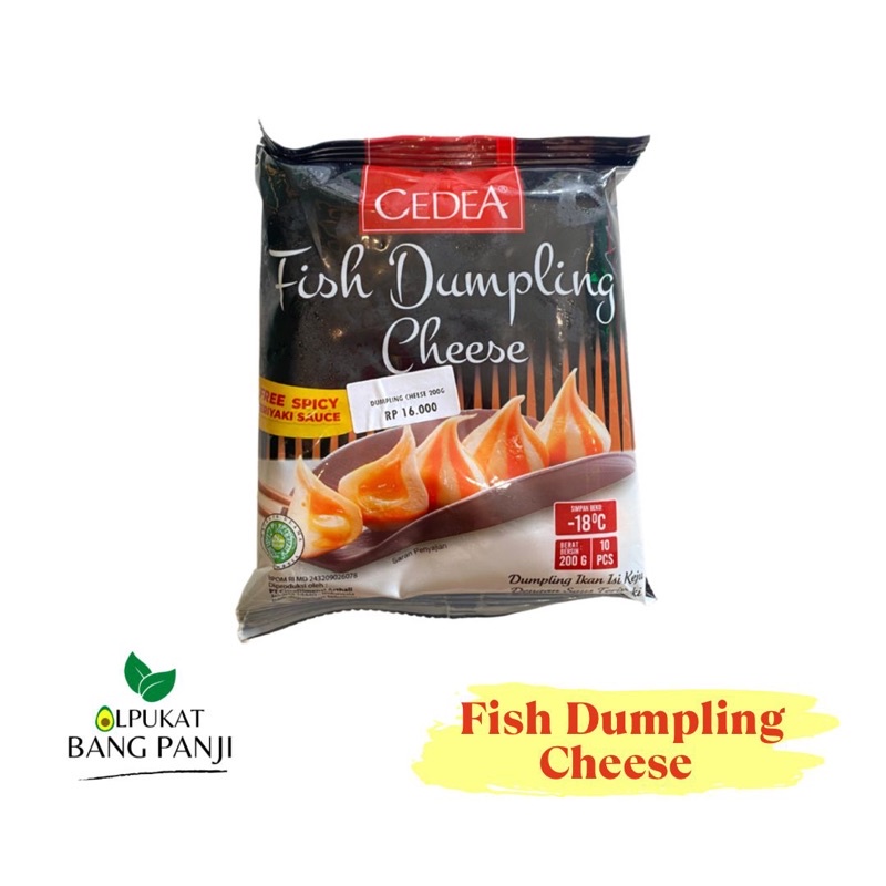 

Alpukat Bang Panji - Cedea Fish Dumpling Cheese 200g