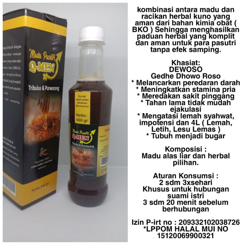 

Madu pasutri 470g