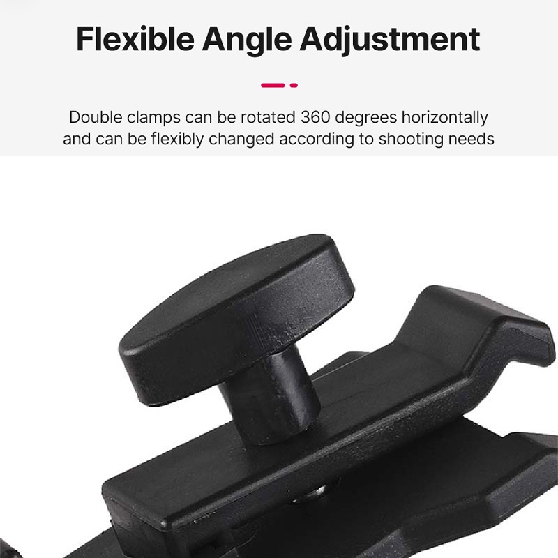 Klip Bracket Payung Tripod Untuk Kamera Holder Payung Pegangan Tripod Jepit Holder Payung Untuk Tripod