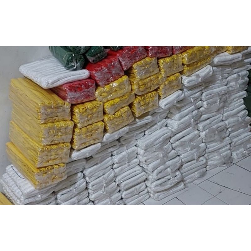 

Recomended TALI PRAMUKA TALI TAMBANG PRAMUKA(1 PAK) isi 10BH