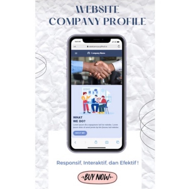 Website Company Profile (jasa)