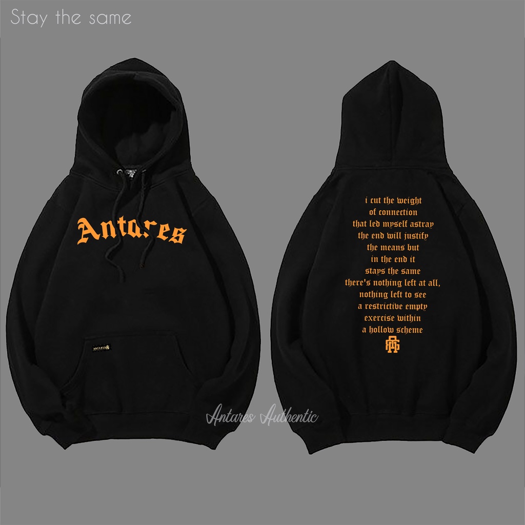 SWEATER HOODIE DISTRO PRIA ANTARES ORIGINAL STAY THE SAME
