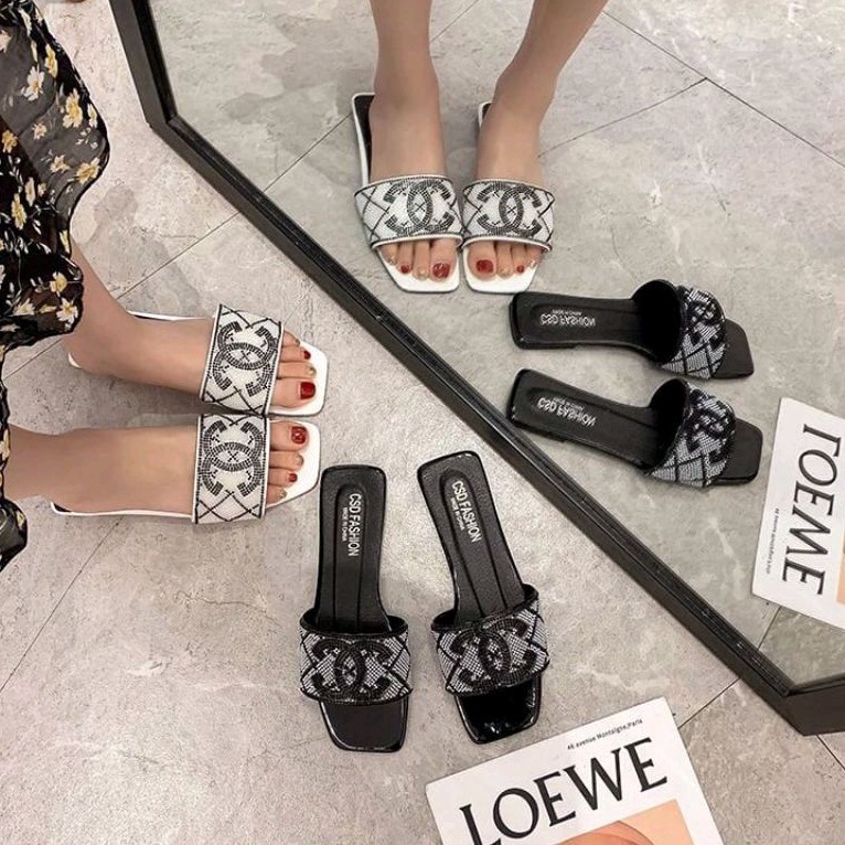[NEW] KANOSUE SLOP SANDALS FASHION CC KS2107 #Realstock KS