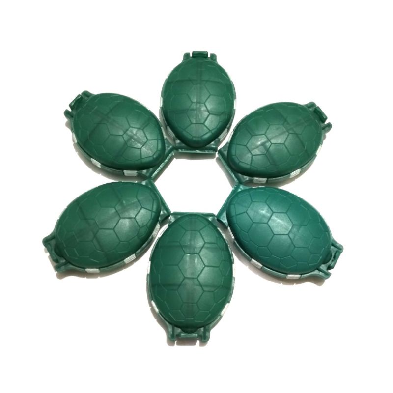 Tempat Kail Mata Pancing bentuk Kura Kura Kualitas Seperti Hammer Head. Tebal Box Kail Tebal Kotak K