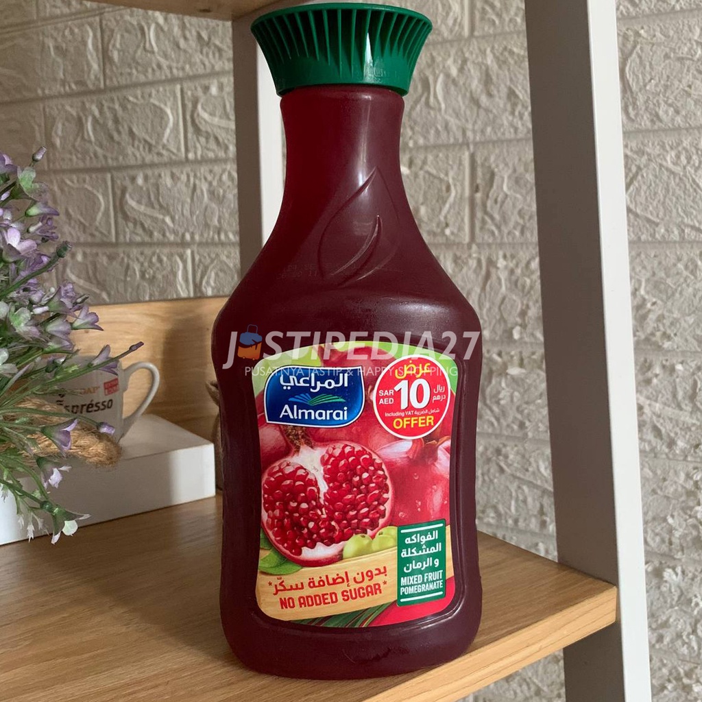 

Almarai Mixed Fruit Pomergranate Juice No Added Sugar 1,4 Liter