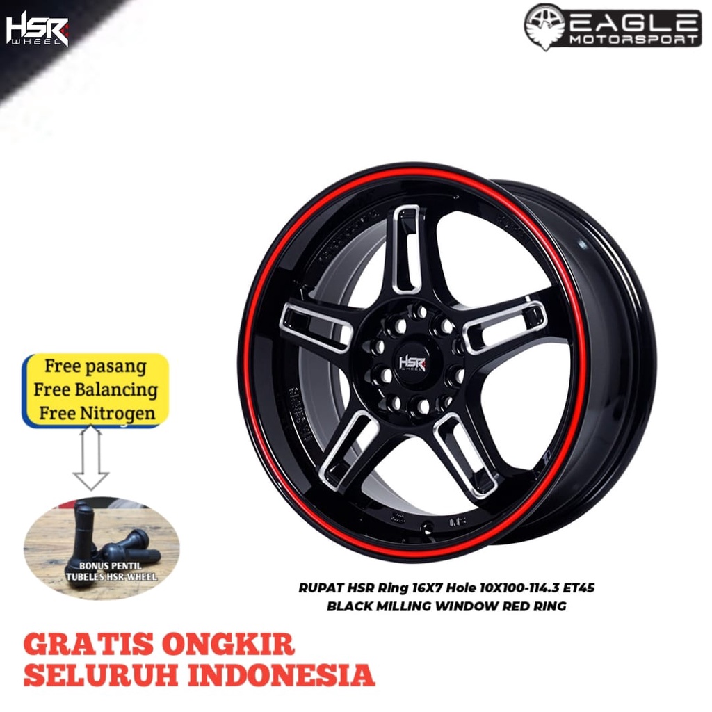 EAGLE | VELG MOBIL R16 RING 16 ORIGINAL HSR RUPAT VELG MOBIL ERTIGA SIENTA INNOVA TERIOS
