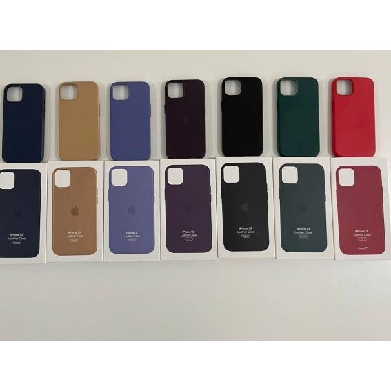 Leather Case iPhone 12 Pro Max 12 Pro With Magsafe Case iPhone 12 Pro - Hitam, iP 12 Pro Max