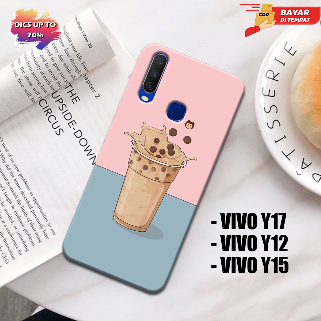 Case Hp Vivo y17/y12/y15  -  Casing Hp Vivo y17/y12/y15  -  Elzora.id - Fashion Case  boba - Case Ce