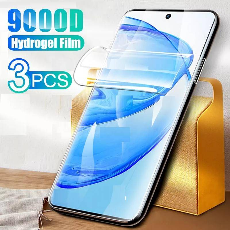 3pcs Film Pelindung Layar Hydrogel Full Cover Untuk Vivo V23e V25e V25 V23 V21e V21 Pro