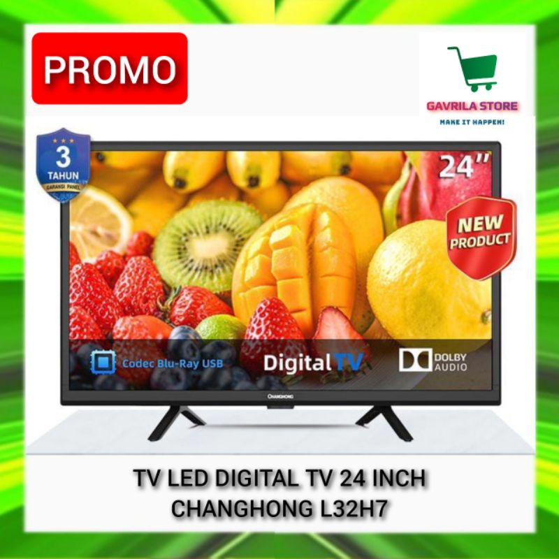 TV DIGITAL LED 24 INCH CHANGHONG 24G5W